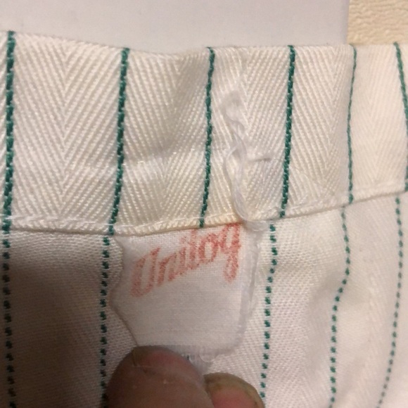 Coke a cola patch Apron pinstriped pockets (paint marks) - Picture 5 of 5